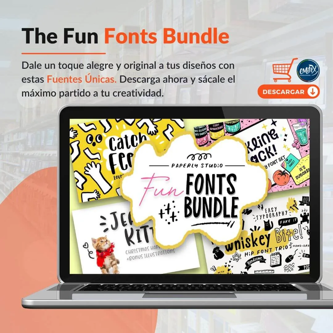 Fun Font Mini Bundle & Extras